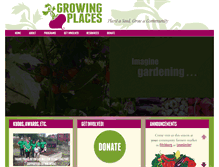 Tablet Screenshot of growingplaces.org